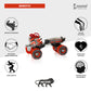 Cockatoo Tenacity Adjustable Roller Skates| Versatile 4-Wheel Roller Skates for Kids 6-12 Years(6 Month Warranty)