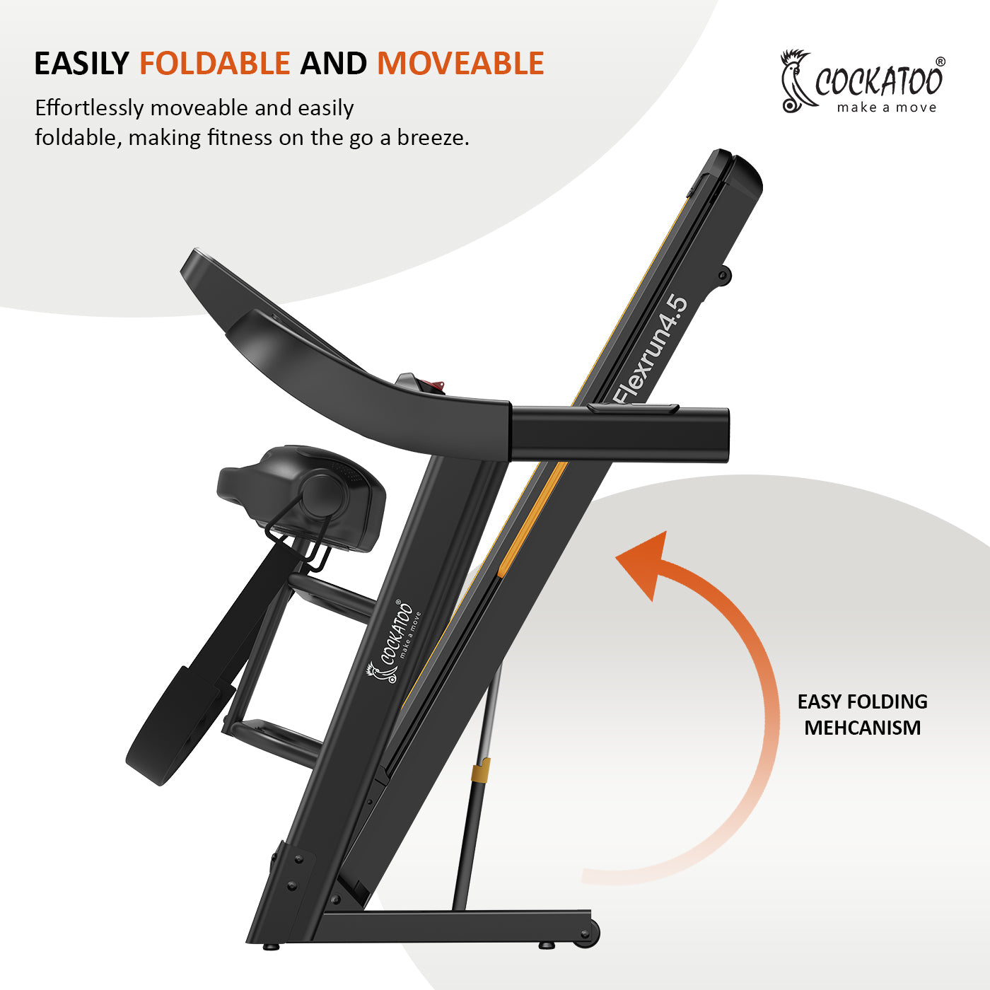 Cockatoo Smart Run Peak DC Motorized Treadmill