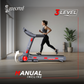 Cockatoo SmartRun3.5+ With 3 Level Manual Incline| 3.5HP Peak DC Motorized Treadmill