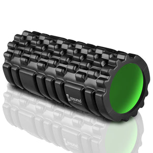 Cockatoo Imported GRIDD Foam Roller, Massage Therapists (Black)