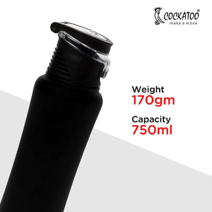 Fusion Single Wall Stainless Steel Water Bottle - 750ML