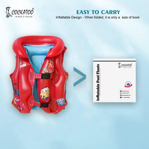 Cockatoo SF222 Kids Swimming Floats Vests - detail shot