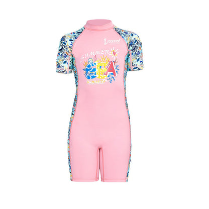 Cockatoo AD16 Swimming Costume For Kids Girl | One Piece Swimsuit For Girls