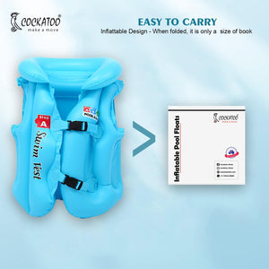 Cockatoo SF222 Swimming Life Jackets, Swimming Pool Life Jackets For - detail shot