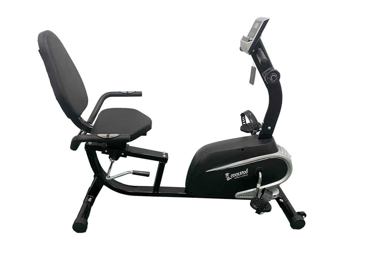 Cockatoo CRB03 Smart Series| Recumbent Exercise Bike 8 Levels Magnetic Resistance|4Kg Flywheel