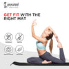 Cockatoo YM100 Yoga Mat For Women & Men, Anti Slip, EVA Material, (4mm-6mm) Exercise Mat For Home Gym |Yoga Mat For Gym Workout and Yoga Exercise (4MM, Purple)