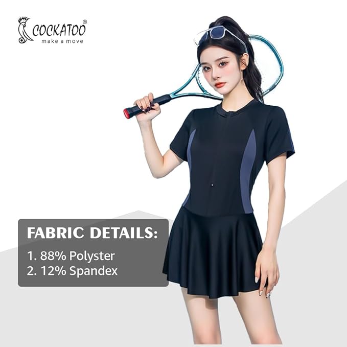 Swimming Costume, Swimwear, Gym wear for women workout set, Activewear women sports and fitness wear, black