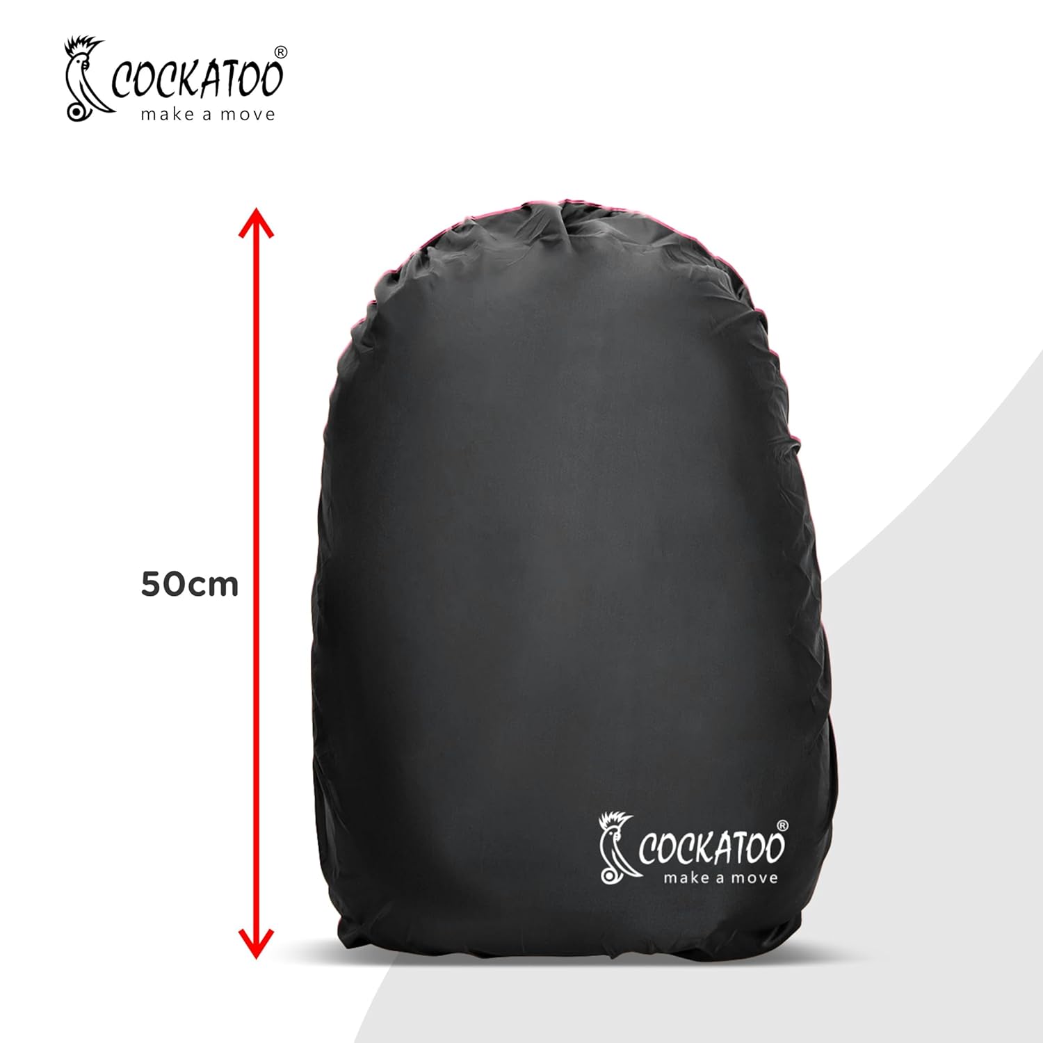 Cockatoo Bag Cover for Back Pack,40L Bag Cover Waterproof, Bag Cover for  Rain & Dust(6 Month Warranty)