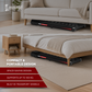 Cockatoo SmartWalk 1A | Indias 1st Slimest Walk Pad For Home | 1.5-3HP Peak
