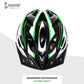 Cockatoo Adjustable Cycling Helmet with Detachable Visor|Adjustable Light Weight Mountain Bike Cycle Helmet with Padding for Kids and Adults|Racing Helmet for Men and Women