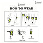 Cockatoo Protective Gear Set 3.0 | Knee/Elbow/Wrist Guard | Safety Kit for cycling and Skates (Copy)