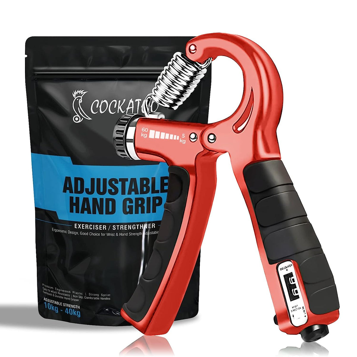 Cockatoo Counter Hand Grip Strengthener