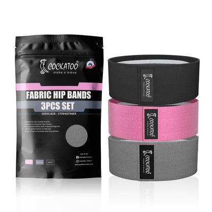 Fabric Resistance Bands Light-Medium-Hard