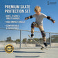 Cockatoo Protective Gear Set 2.0 | Knee/Elbow/Wrist Guard | Safety Kit for cycling and Skates