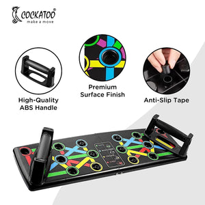 Cockatoo ECO 15 in 1 Home Workout Pushup Board - detail shot