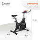 Cockatoo Ride-X 7Kg Fly Wheel Spin Bike | Adjustable Resistance for Home Workout | Max Weight Capacity: 120 kg