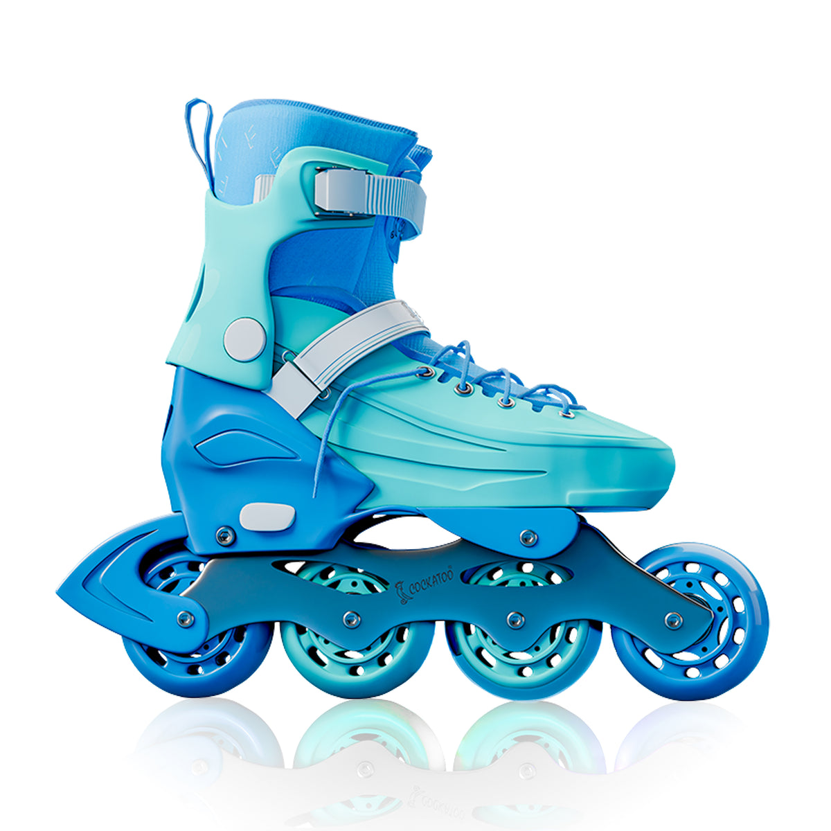 Cockatoo Shadow Line Adjustable 4 Wheel Inline Skates