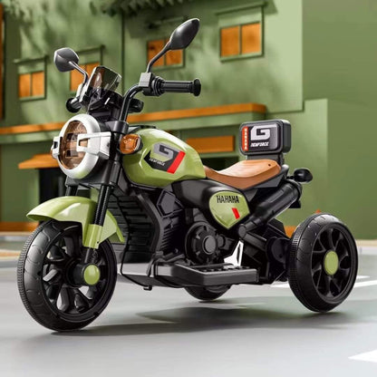 Cockatoo 9E Cruise Electric Bike| Rechargeable EV Bike for 2-8 Yrs, 6V Battery With Foot Race| Red