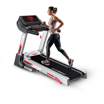 Cockatoo Delta X5 5HP Peak Treadmill With 3 Level Manual Incline| Speed 16 Km/Hr |Max UserÂ WeightÂ 130Â Kg