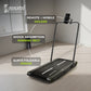 Cockatoo Smart Vibe 4.0| 2HP-4HP Peak Vibration Walkpad Treadmill With Fat-Burning Massage Vibrator