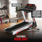 Cockatoo Delta X5 5HP Peak Treadmill With 3 Level Manual Incline| Speed 16 Km/Hr |Max UserÂ WeightÂ 130Â Kg