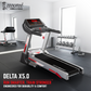Cockatoo Delta X5 5HP Peak Treadmill With 3 Level Manual Incline| Speed 16 Km/Hr |Max UserÂ WeightÂ 130Â Kg
