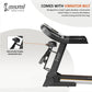 Cockatoo SmartRun A8 6HP Peak | Auto Incline Treadmill | Foldable with Massager| Noiseless Motor| Speed16 Km/Hr | Max Weight130 Kg