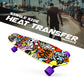 Cockatoo 22 Inch PVC Skateboard | Anti-Skid Penny Skateboard with 608Z Bearings