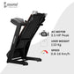 Cockatoo E1000 | 2 continuous 3 HP Peak AC Motor | Semi Commercial Treadmill with Manual Incline| Max User Weight 110Kg