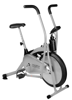 Cockatoo AB-01 Imported Air Bike | Multifunction Exercise Bike |Cycle & Cross Trainer