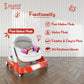 Cockatoo First Move 3-in-1 Baby Walker| Activity Walker with Musical Toy Tray & Light, Lockable Wheels|Foldable