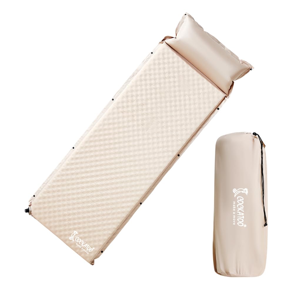 Cockatoo Quick Inflatable Back Seat Bed Ideal for Travel with Kids,