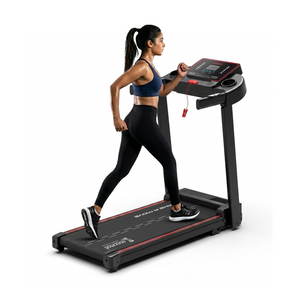 Smart Run 3.5 | 3.5HP Peak DC Motorized Treadmill | 3 Level Manual Incline | Max Speed 14 km/Hr | DIY