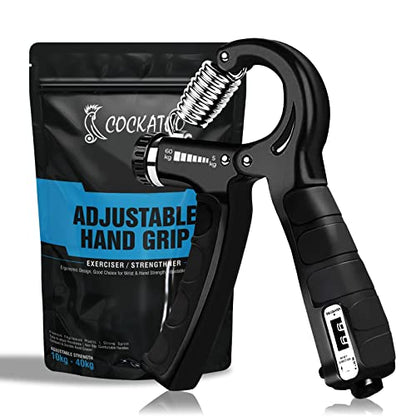 Cockatoo Counter Hand Grip Strengthener| Hand Gripper 5 KG - 60 Kg