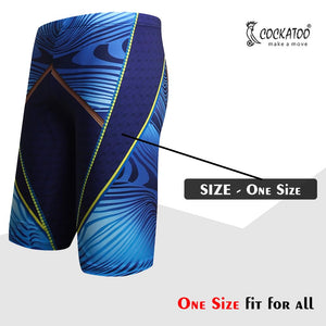 Cockatoo Printed Swim Shorts for Men - detail shot