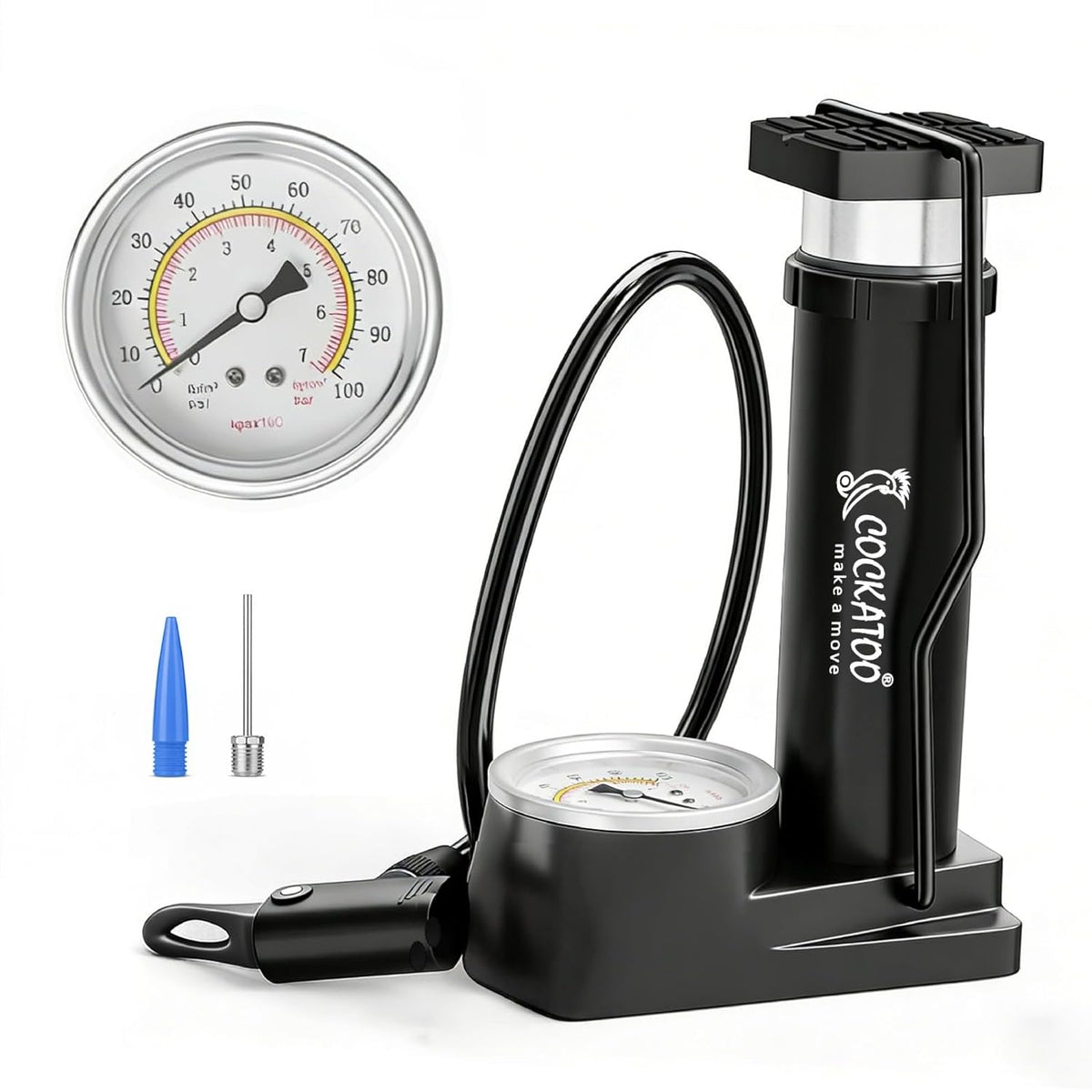 Cockatoo BPA01 Bicycle Foot Balloon Pump Machine