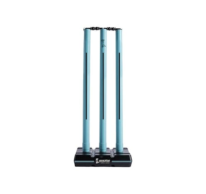 Cockatoo Green Premium Cricket Wicket Set for Boys & Girls | Complete Wicket Set for Kids