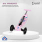 Cockatoo Rat&Cat Kick Scooter| LED Light PVC Wheel Scooter For Kids | Upto 50 Kg