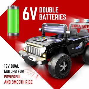 Cockatoo KX-Thar Ride-On Electric Jeep for Kids 2-12 Yrs - detail shot
