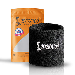 Cockatoo Terry Cotton Wristband / Sweatband
