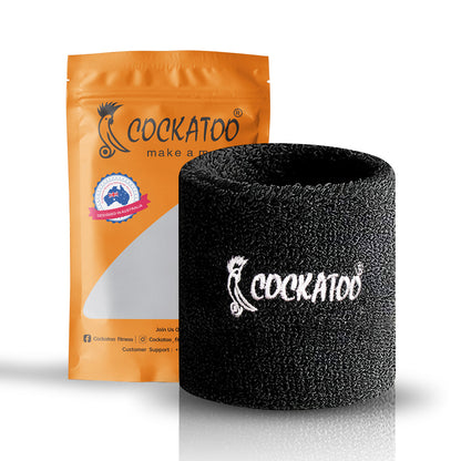 Cockatoo Terry Cotton Wristband