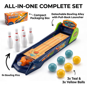 Cockatoo Bowling Game Set for Kids| 85 CM Indoor Tabletop Bowling | Age 3+ Years