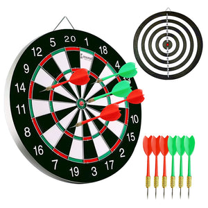 Cockatoo NON-MAGNETIC DARTBOARD WITH NET - detail shot