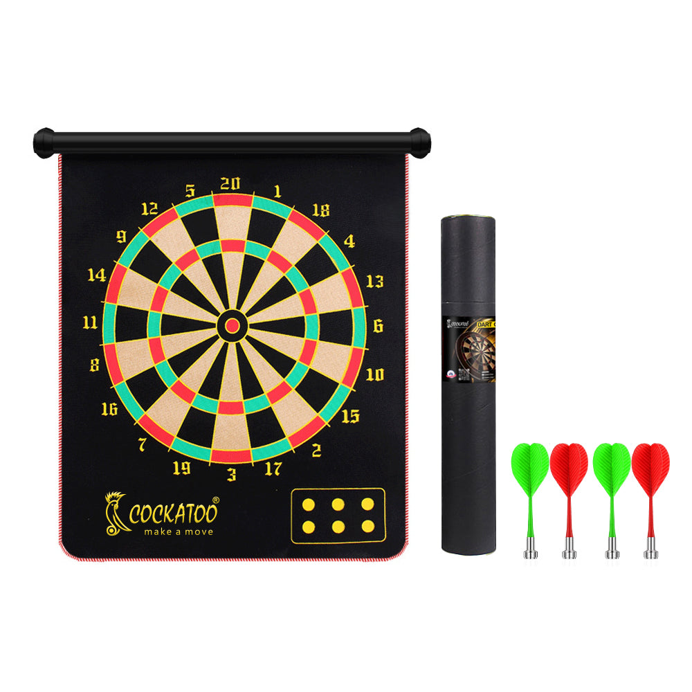 Cockatoo Dual-Sided Magnetic Dartboard