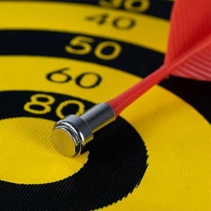 Cockatoo Dual-Sided Magnetic Dartboard - detail shot