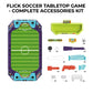 Cockatoo Foosball & Table Soccer for Kids| Tabletop Football Set with Scoreboard Flick Launcher| Age 3+ Years