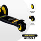 Cockatoo Rat & Cat Series Kick Scooter 3 to 10 Years | Kids Scooter with PVC Wheels & Rare Brakes| Black