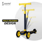 Cockatoo Rat & Cat Series Kick Scooter 3 to 10 Years | Kids Scooter with PVC Wheels & Rare Brakes| Black