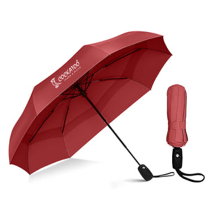 Cockatoo Rain-Guard Automatic Umbrella with 8 Ribs, Material- Polyponee , Umbrella for Women & Men, with Auto Open-Close Button(6 Month Warranty)