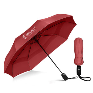 Cockatoo Rain-Guard Automatic Umbrella with 8 Ribs, Material- Polyponee , Umbrella for Women & Men, with Auto Open-Close Button